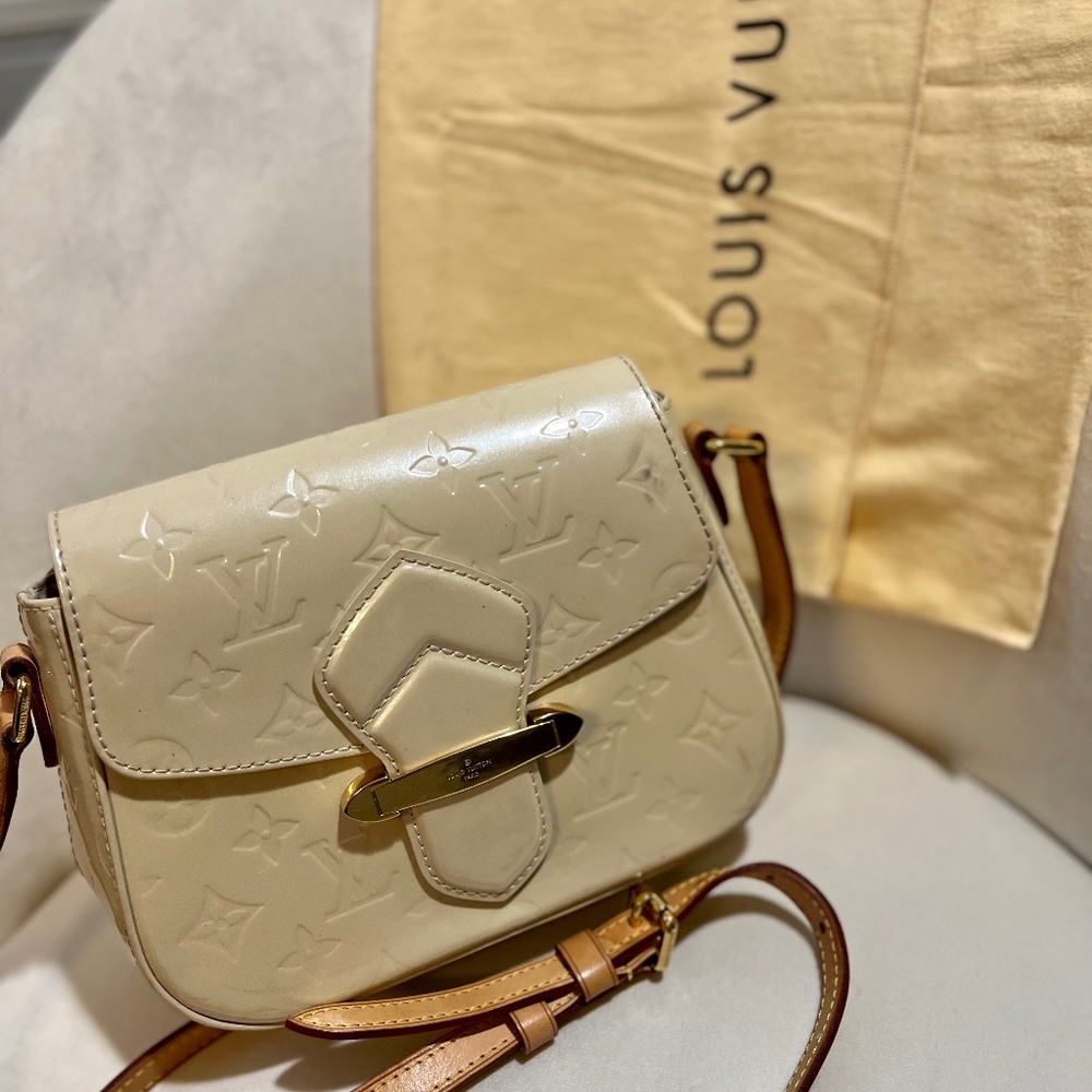 Louis Vuitton Cream Crossbody Bag